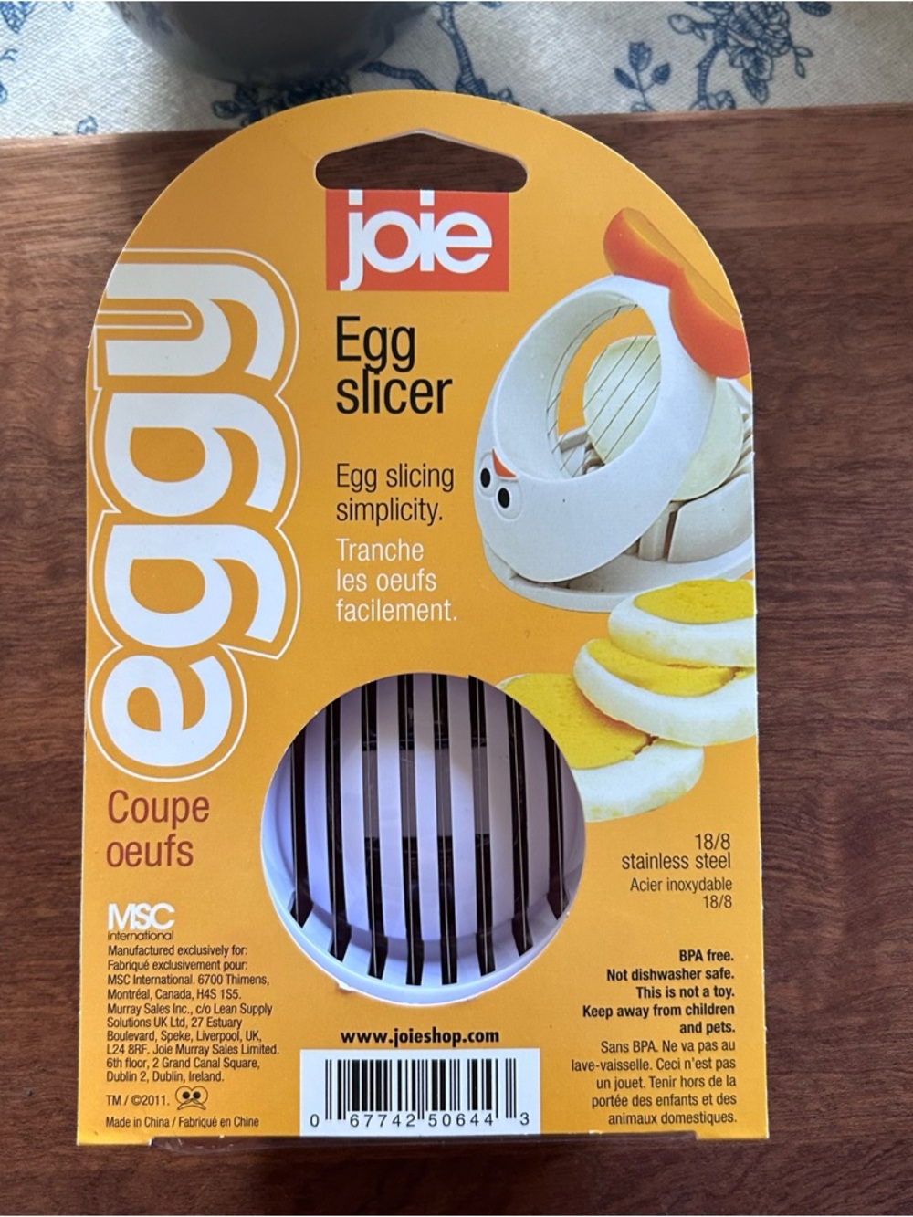 🐓 JOIE • Kitchen Timer and Egg Slicer - Picture 4 of 10